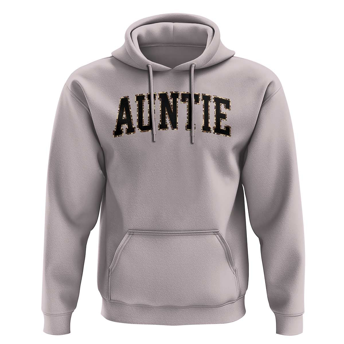 Auntie Hoodie Retro Varsity New Aunt Letter Print