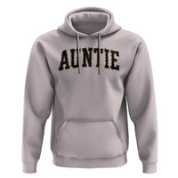 Auntie Hoodie Retro Varsity New Aunt Letter Print