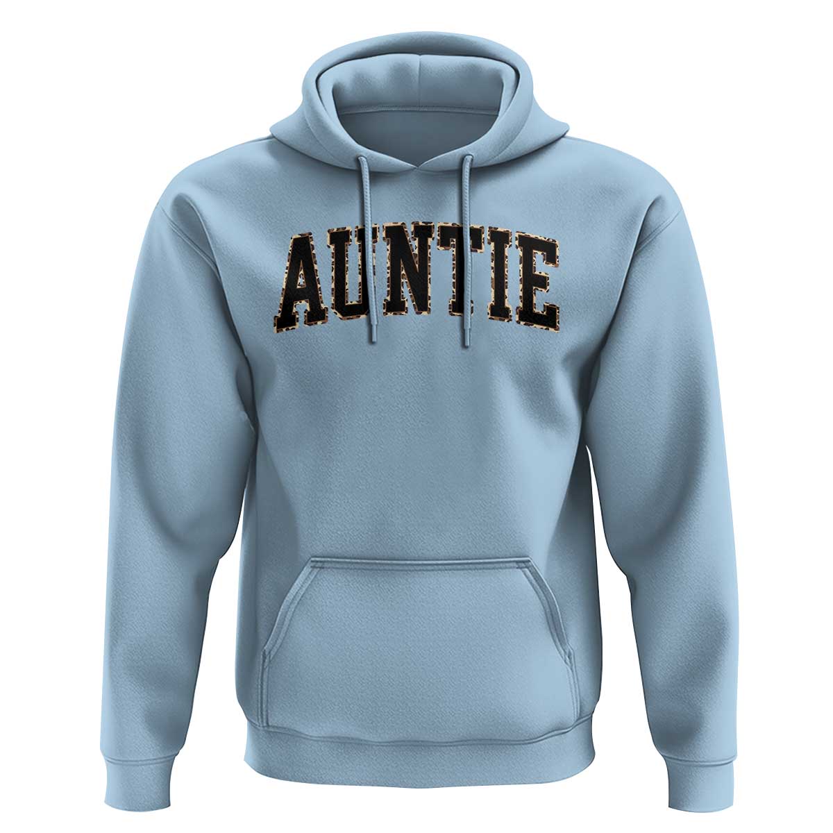 Auntie Hoodie Retro Varsity New Aunt Letter Print