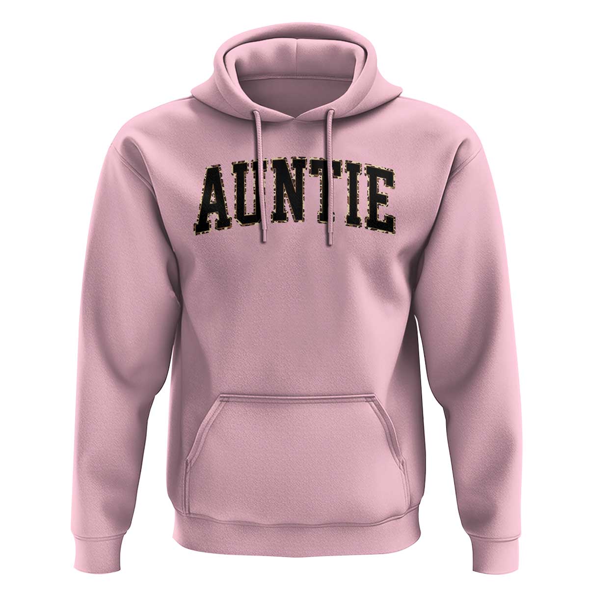 Auntie Hoodie Retro Varsity New Aunt Letter Print