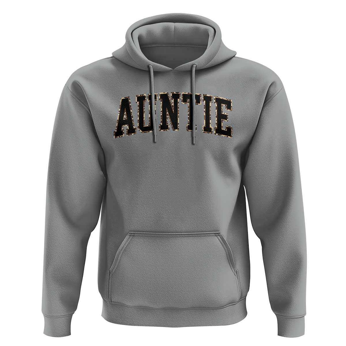 Auntie Hoodie Retro Varsity New Aunt Letter Print
