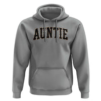 Auntie Hoodie Retro Varsity New Aunt Letter Print