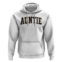 Auntie Hoodie Retro Varsity New Aunt Letter Print