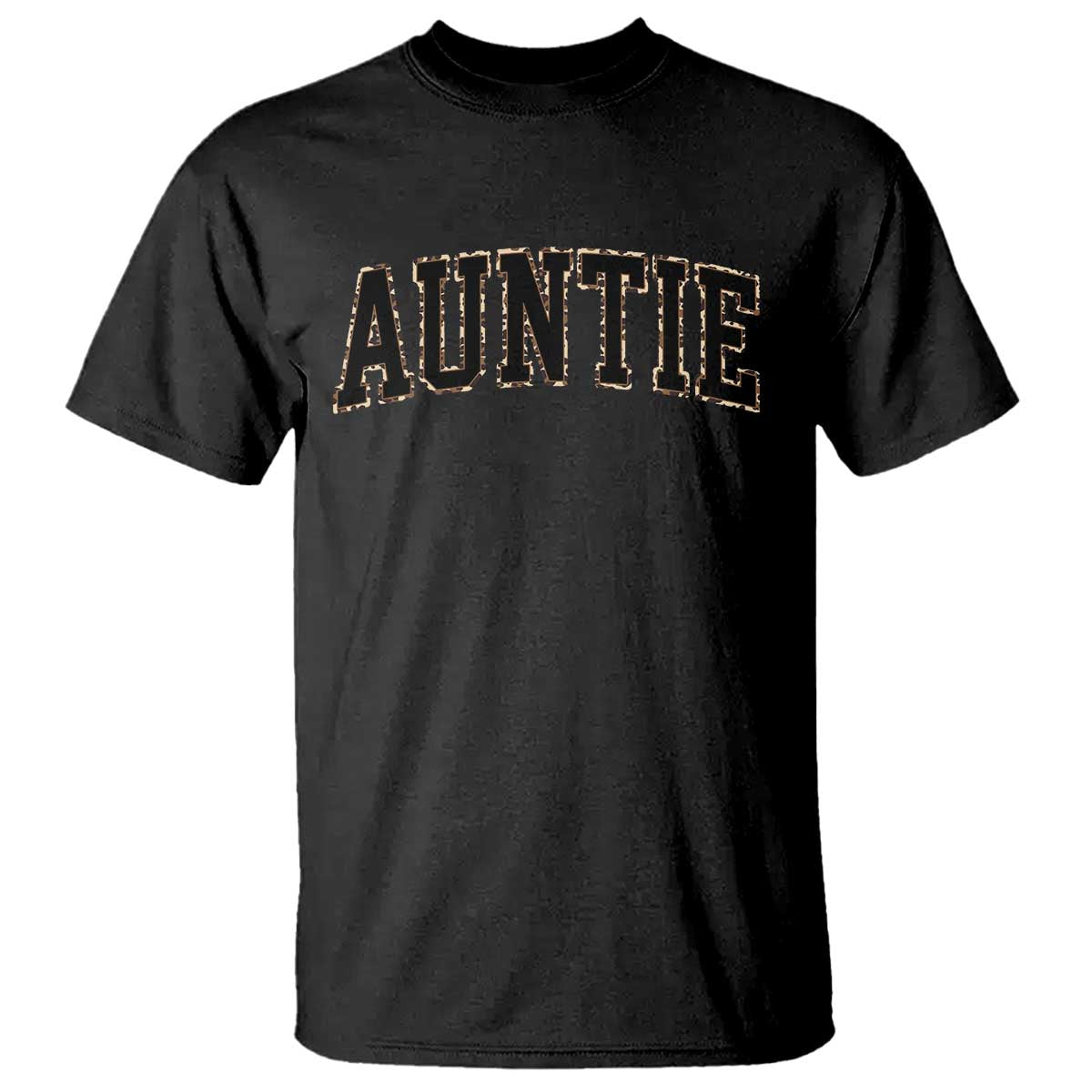 Auntie T Shirt Retro Varsity New Aunt Letter Print