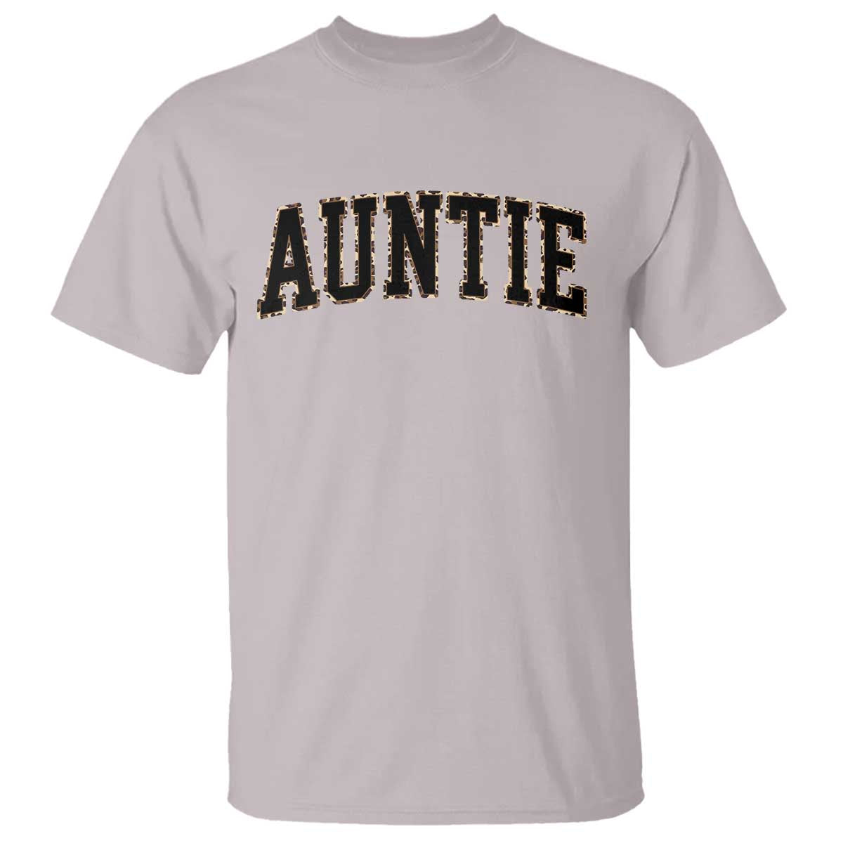 Auntie T Shirt Retro Varsity New Aunt Letter Print