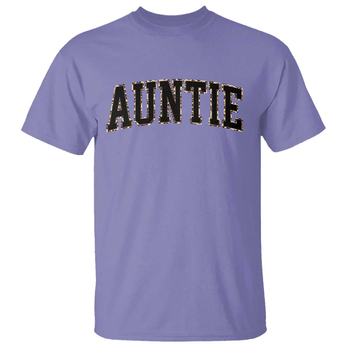 Auntie T Shirt Retro Varsity New Aunt Letter Print