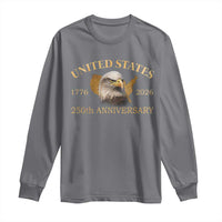 USA 250th Anniversary Long Sleeve Shirt American Map Patriotic 1776-2026 America 250