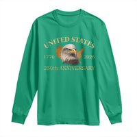 USA 250th Anniversary Long Sleeve Shirt American Map Patriotic 1776-2026 America 250