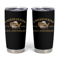 USA 250th Anniversary Tumbler Cup American Map Patriotic 1776-2026 America 250