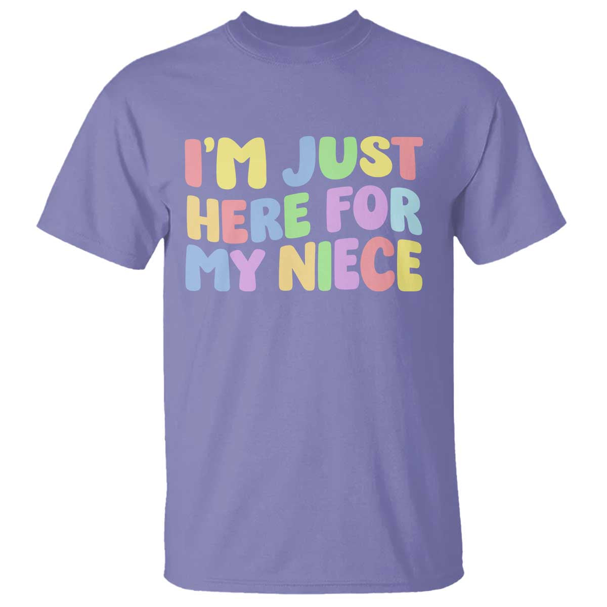 Im Just Here For My Niece T Shirt Gift For Aunt From Niece