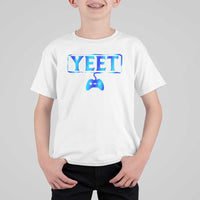 Yeet Gamer T Shirt For Kid Video Game Gaming Funny Saying Quote Slang