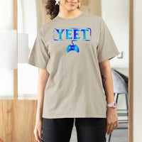 Yeet Gamer T Shirt For Women Video Game Gaming Funny Saying Quote Slang