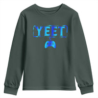Yeet Gamer Youth Sweatshirt Video Game Gaming Funny Saying Quote Slang