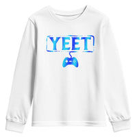 Yeet Gamer Youth Sweatshirt Video Game Gaming Funny Saying Quote Slang