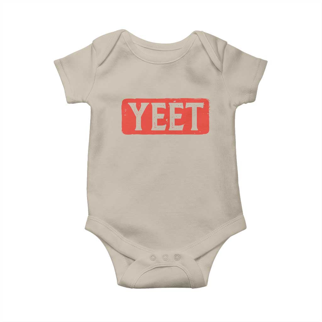 Yeet Baby Onesie Funny Saying Quote Slang Meme