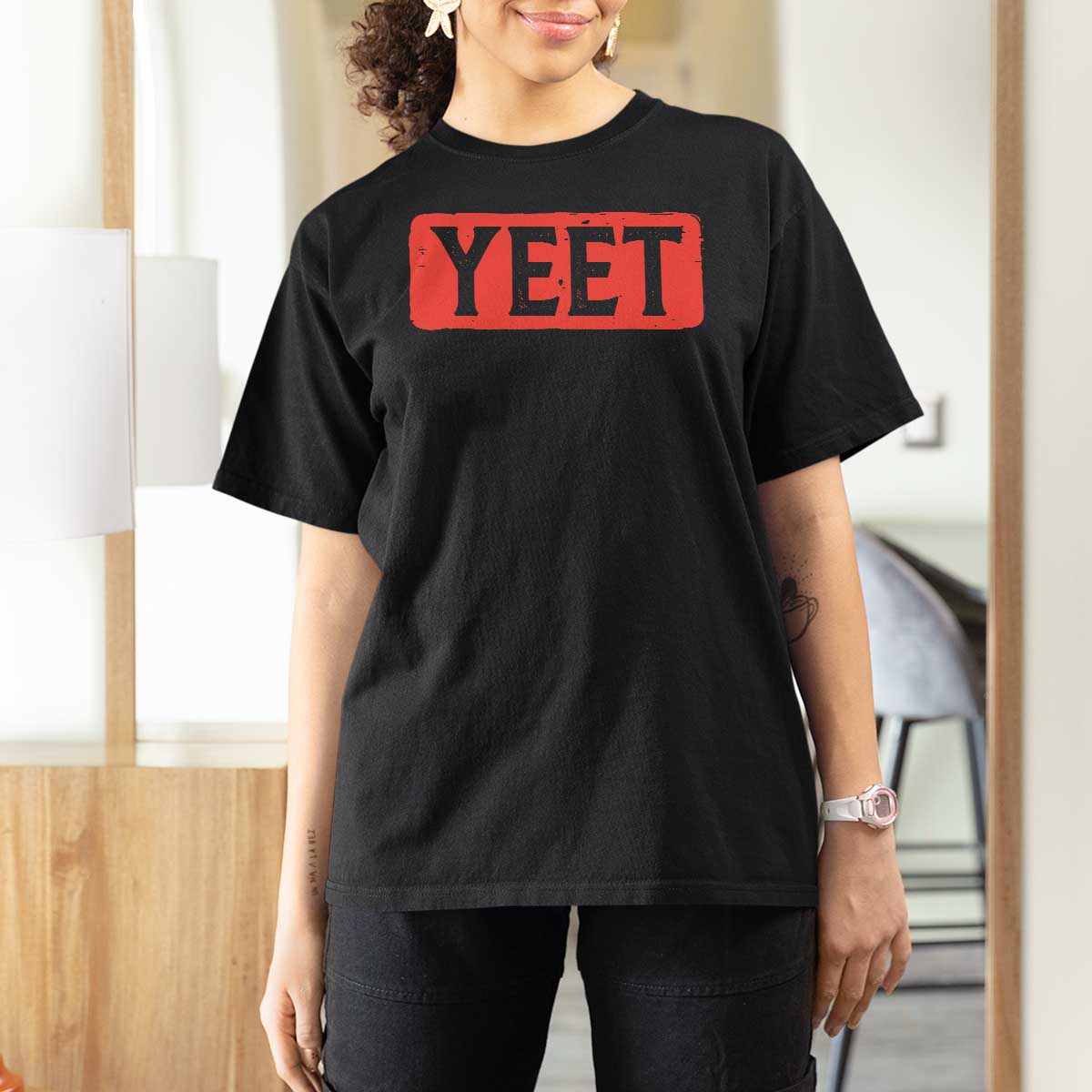 Yeet T Shirt For Women Funny Saying Quote Slang Meme