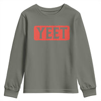 Yeet Youth Sweatshirt Funny Saying Quote Slang Meme