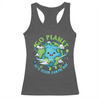 Earth Day Racerback Tank Top Save the Planet 2025