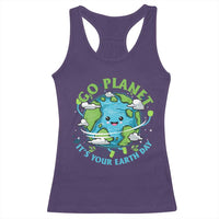 Earth Day Racerback Tank Top Save the Planet 2025