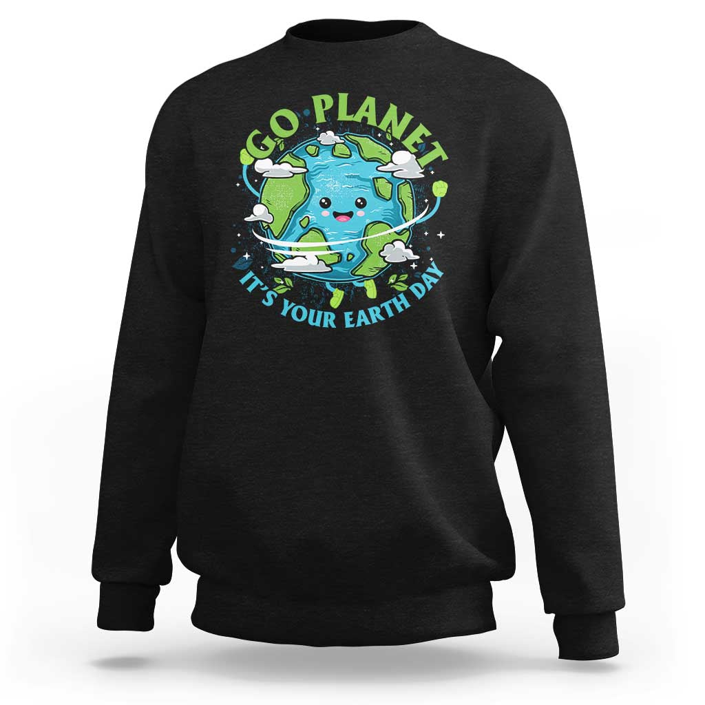 Earth Day Sweatshirt Save the Planet 2025