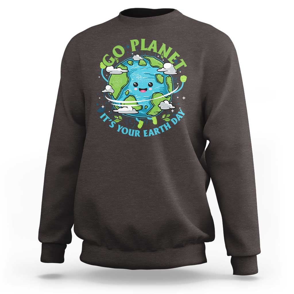 Earth Day Sweatshirt Save the Planet 2025