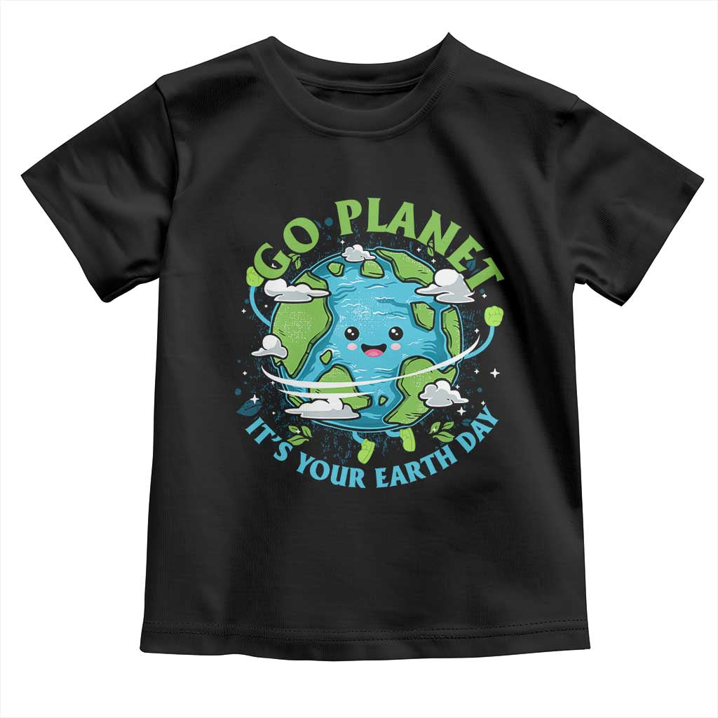 Earth Day Toddler T Shirt Save the Planet 2025
