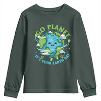 Earth Day Youth Sweatshirt Save the Planet 2025
