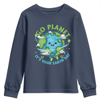 Earth Day Youth Sweatshirt Save the Planet 2025
