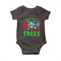 I Speak For Trees Planet Save Earth Day Baby Onesie