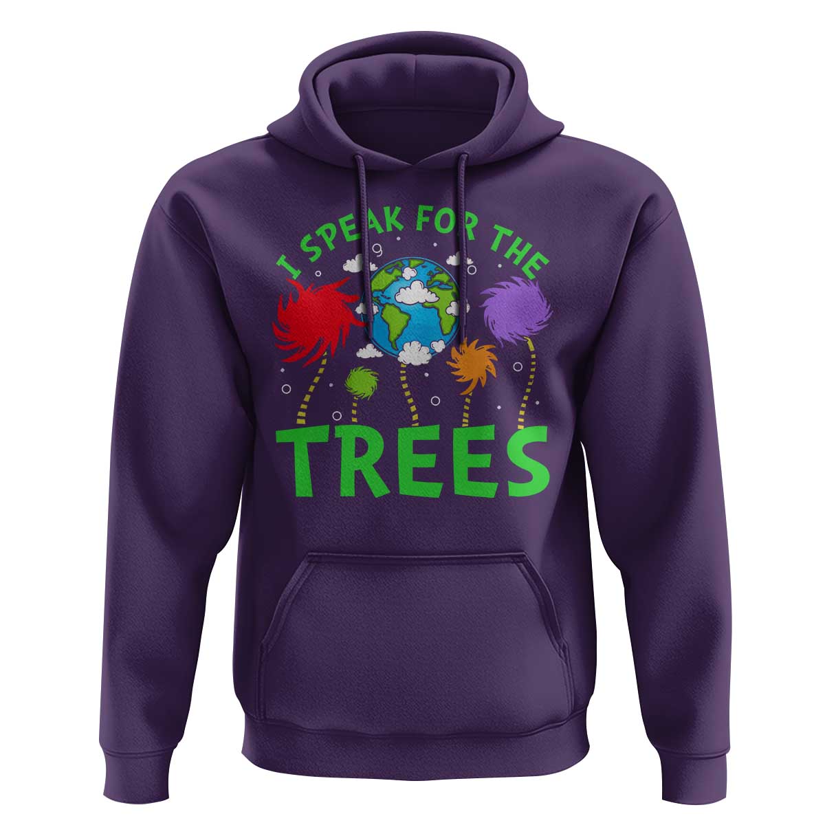 I Speak For Trees Planet Save Earth Day Hoodie
