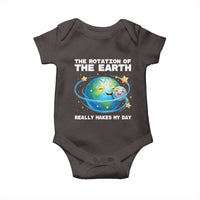 Teacher Earth Day Baby Onesie Rotation of the Earth Makes My Day Science