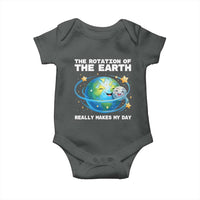 Teacher Earth Day Baby Onesie Rotation of the Earth Makes My Day Science