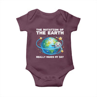 Teacher Earth Day Baby Onesie Rotation of the Earth Makes My Day Science