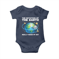 Teacher Earth Day Baby Onesie Rotation of the Earth Makes My Day Science