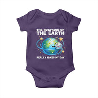 Teacher Earth Day Baby Onesie Rotation of the Earth Makes My Day Science