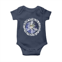 Earth Day Baby Onesie Save the Planet Peace Sign Positive Vibes