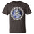 Earth Day T Shirt Save the Planet Peace Sign Positive Vibes