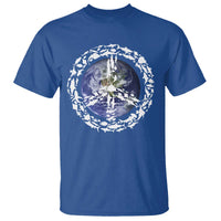 Earth Day T Shirt Save the Planet Peace Sign Positive Vibes