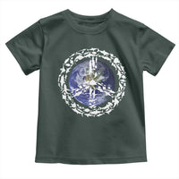 Earth Day Toddler T Shirt Save the Planet Peace Sign Positive Vibes