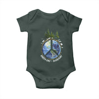 Earth Day Baby Onesie Everyday Peace Sign Positive Vibes