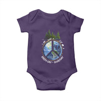 Earth Day Baby Onesie Everyday Peace Sign Positive Vibes