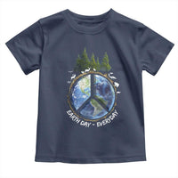 Earth Day Toddler T Shirt Everyday Peace Sign Positive Vibes