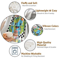 Earth Day Birthday Throw Blanket Its My Birthday April 22