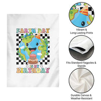 Earth Day Birthday Garden Flag Its My Birthday April 22