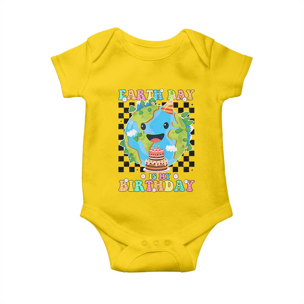 Earth Day Birthday Baby Onesie Its My Birthday April 22