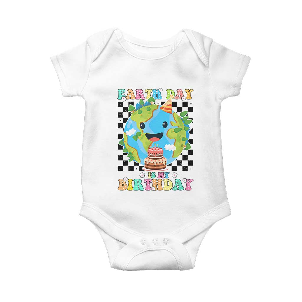 Earth Day Birthday Baby Onesie Its My Birthday April 22