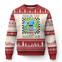 Earth Day Birthday Ugly Christmas Sweater Its My Birthday April 22