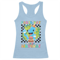 Earth Day Birthday Racerback Tank Top Its My Birthday April 22