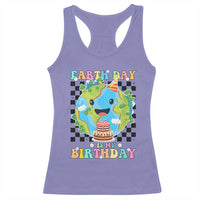 Earth Day Birthday Racerback Tank Top Its My Birthday April 22