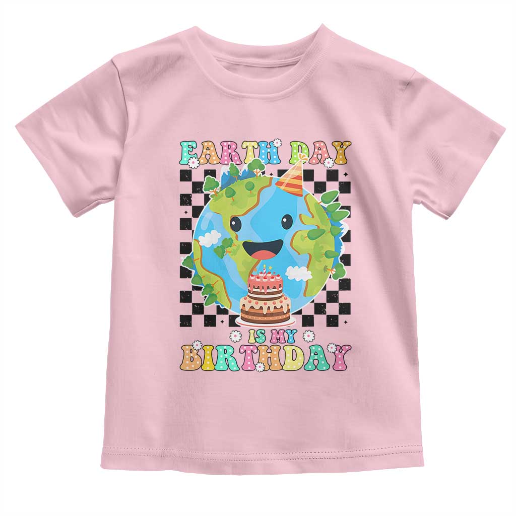 Earth Day Birthday Toddler T Shirt Its My Birthday April 22